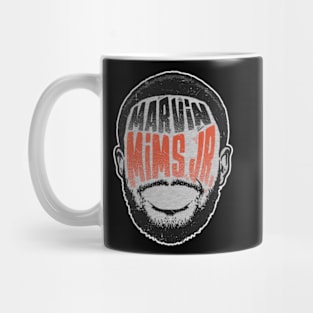 Marvin Mims Denver Player Silhouette Mug